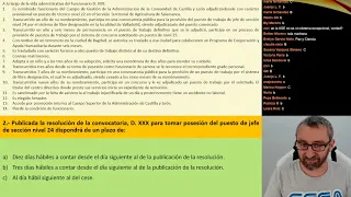 16.- Supuesto práctico Personal C1 Castilla y Leon 2020 - Promoción interna