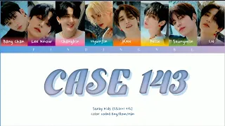 stray kids "case 143" lyrics | color coded eng_rom_han