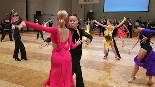 David Abrashev-Gergana Velkova ,rumba,Junior 1, GOC 2019