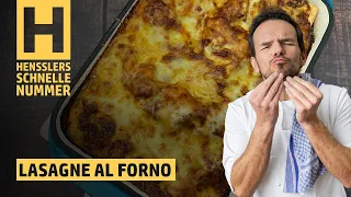 Schnelles Lasagne al forno Rezept von Steffen Henssler