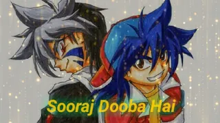 (Sooraj Dooba Hai) Requested Hindi amv on Tyson and Kai by Pokemon Beyblade TV Channel