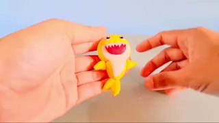 baby shark fondant tutorial | baby shark play dooh | baby shark clay | baby shark toys