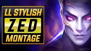 LL Stylish "The Face of Zed" Montage | Best Zed Plays