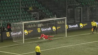 ZOSTRIH | AS Trenčín - ŠK Slovan Bratislava (2:2, 5:6pp)