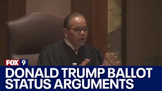 MN court hears Donald Trump ballot status arguments: FULL VIDEO