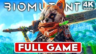 BIOMUTANT Gameplay Walkthrough Part 1 FULL GAME [4K 60FPS PC] - No Commentary