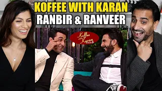 KOFFEE WITH KARAN - Rapid Fire Round : RANBIR KAPOOR & RANVEER SINGH REACTION!!