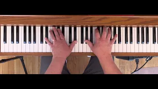 Elton John - Someone Saved my Life Tonight (overhead piano cover)