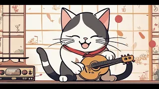 30-Minute Peaceful Lofi Music Mix: Relax and Unwind with a Cat by Your Side 🐱🎸