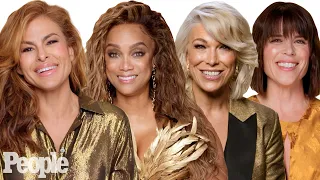 On Turning 50: Eva Mendes, Tyra Banks, Hannah Waddingham & Neve Campbell | PEOPLE