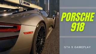 Porsche 918 Spyder cinematic shots | GTA 5 Gameplay