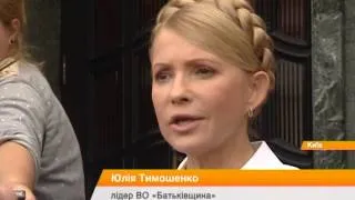 Тимошенко настаивает на введении военного положения на Востоке