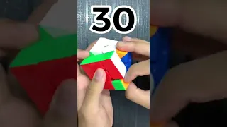 24 vs 30 vs 60 FPS with the Rubik’s Cube #shorts