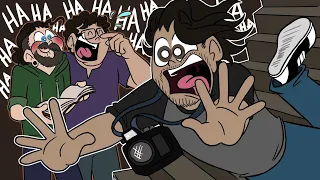 PHASMOPHOBIA ANIMATED - Markiplier, Jacksepticeye, Muyskerm and LordMinion777