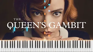 The Queen's Gambit - Beth's Story [Piano Tutorial] (Synthesia)