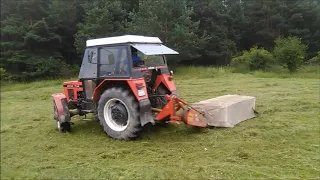 Zetor 7745 & diskova kosa kuhn 2,4m