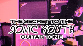 Sonic Youth Guitar Tunings