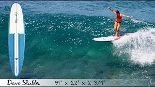 Signature Board Tech with DAVE STUBBS  9'1 longboard