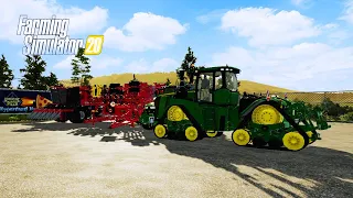 FARMING SIMULATOR 20 GAMEPLAY TRABALHANDO COM  ALGODÃO!