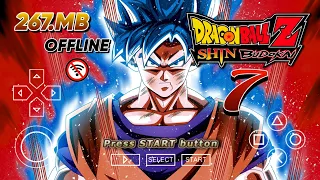 DRAGON BALL Z SHIN BUDOKAI 7 PPSSPP ISO MOD for Dragon Ball Z Shin Budokai 2 | Game DBZ PSP Gameplay