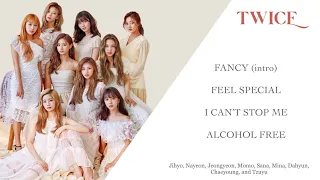 TWICE- Fancy, Feel Special, I Can’t Stop Me, Alcohol Free ( Award Show Perf. Concept )