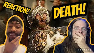 Theoden's Speech Pelennor Fields | First Time Reaction | TedTheToyCollector & Darth Blaze