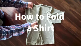 How to Fold a Shirt