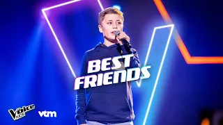 Lars - 'Best Friends' | Blind Auditions | The Voice Kids | VTM