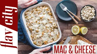 🔴 Cauliflower Cheese Mac & Cheese - 5 Ingredient Easy Recipe