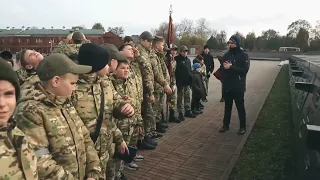 Воспитанники военно-патриотического клуба "Рысь" в/ч 3214 на экскурсии в Бресте