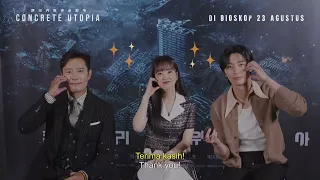 Halo Indonesia 🇮🇩 Park Seo-joon, Lee Byung-hun & Park Bo-young Menyapa Anak Bioskop 👋