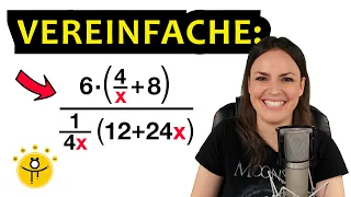 Vereinfache so weit wie möglich – Bruchterme vereinfachen mit Variablen