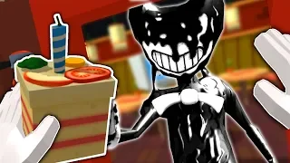 GOURMET CHEF SUMMONS BENDY AND TAKES HIS ORDER! | Job Simulator VR (Let's Play/HTC Vive Gameplay)