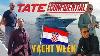 ANDREW TATE TOP G CROATIA $5,000,000 MEGA YACHT PARTY Tate Confidential EP