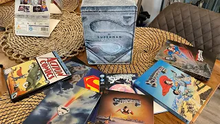 Superman 1978 - 1987 4K Steelbook Boxset Unboxing and Review.