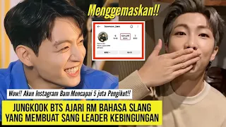 Jungkook BTS Ajari Bahasa Slang Pada RM yang membuat sang leader kebingungan