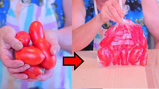Come congelare i pomodori a pezzi