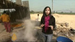 Brown haze 'causing health problems in India'