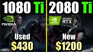 GTX 1080 Ti vs. RTX 2080 Ti | New Games and Drivers