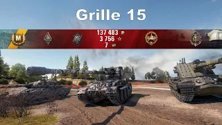 Grille 15 - Prohorovka (Прохоровка) (11,1k-Damage 6-Kills)