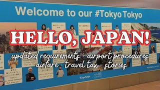 JAPAN VLOG 2024 P1: REQUIREMENTS, AIRPORT PROCEDURES, AIRFARE, IMMIGRATION + STORIES!