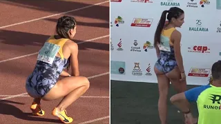 Maria Isabel Perez 100m | Ibiza 2023 | (Very close race!)