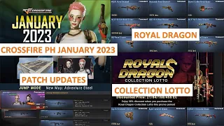 NEW ROYAL DRAGON COLLECTION LOTTO & JANUARY 2023 PATCH UPDATES CROSSFIRE PH