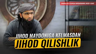 Jihod maydoniga kelmasdan jihod qilishlik - Abu Saloh #abusaloh #shomminbari #jihod #maruzalar