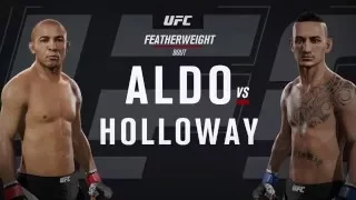 EA SPORTS UFC 2- Jose Aldo vs Max Holloway- WAR