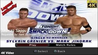 WWE SmackDown vs Raw 2006 - Sylvain Grenier vs Mark jindrak - Single Match - Hani Jorbanian