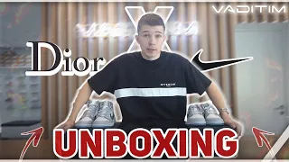 DIOR X AIR JORDAN UNBOXING