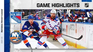 Rangers @ Islanders 4/21 | NHL Highlights 2022
