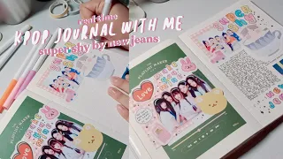 💌 real time kpop journal with me // super shy by new jeans