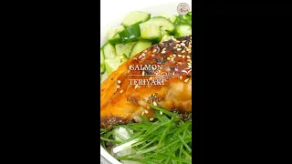 Delicious Salmon Teriyaki Recipe #shorts